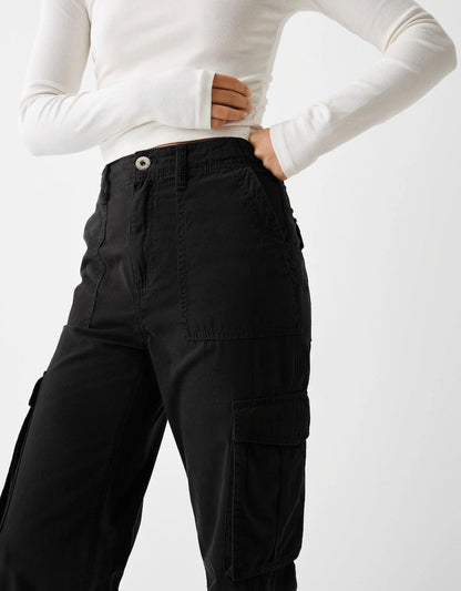 Alice® | Straight fit cargo broek