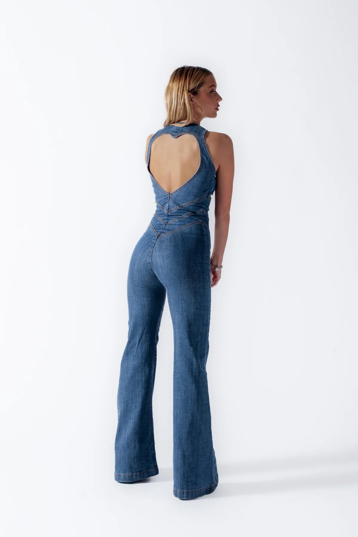 Champion's Denim Jumpsuit