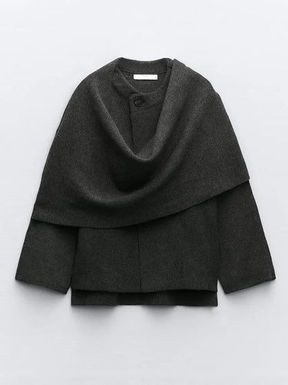 Mara | Classy Scarf Jacket