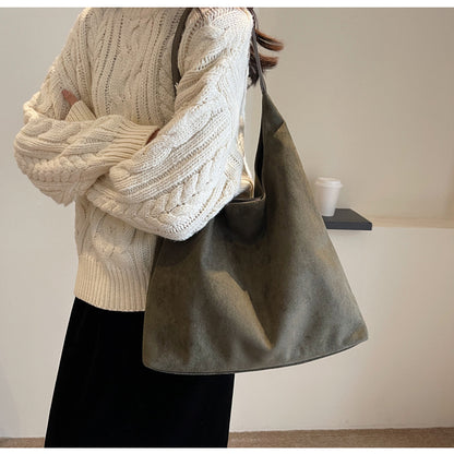 Katie | Suede Tote Bag