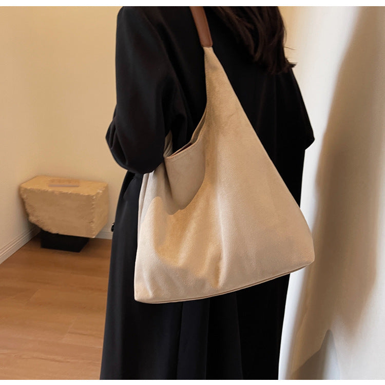 Katie | Suede Tote Bag