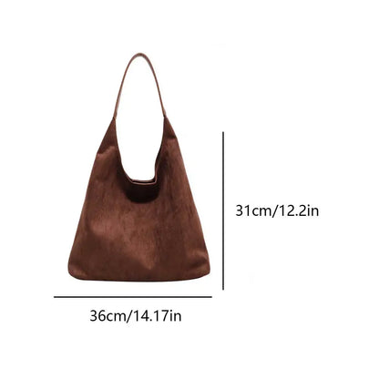 Katie | Suede Tote Bag