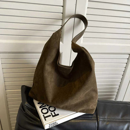 Katie | Suede Tote Bag