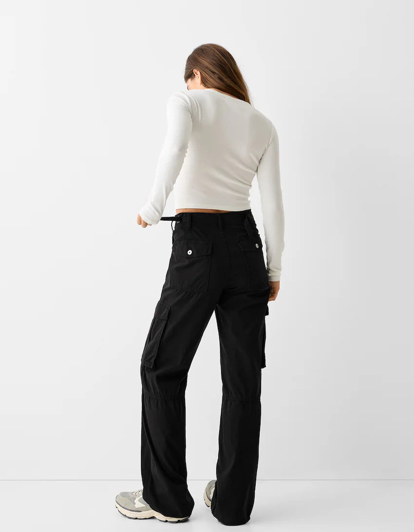 Alice® | Straight fit cargo broek