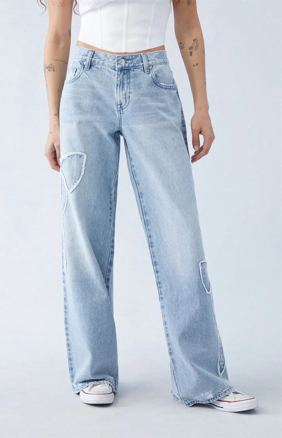 Vienna - De Baggy Jeans met Strik