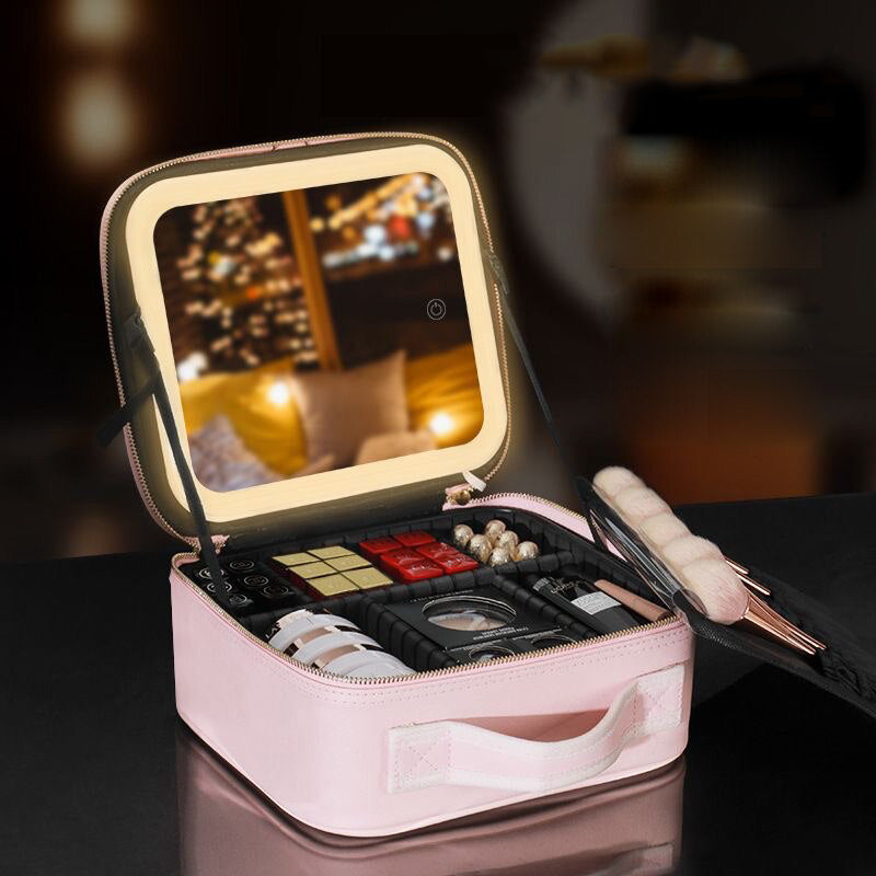 Ariana - Led Spiegel Make Up Tas